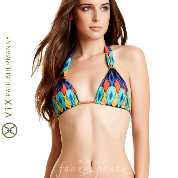 Vix Other - NWT VIX Bia Tube Triangle Bikini Top Tribal Large